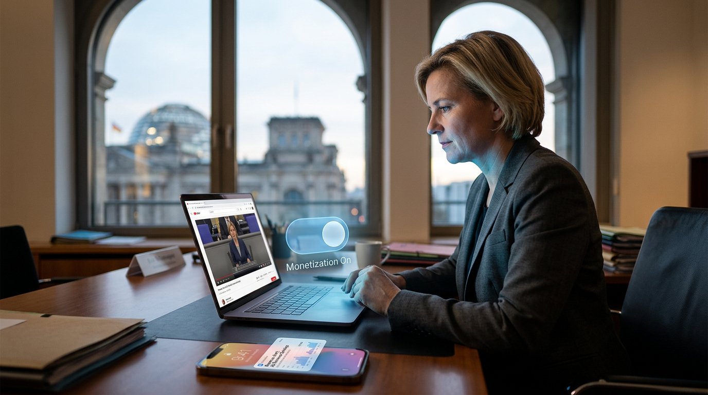 Bundestagsreden als Einnahmequelle? Die rechtlichen Grenzen für Nebeneinkünfte von Abgeordneten auf YouTube
