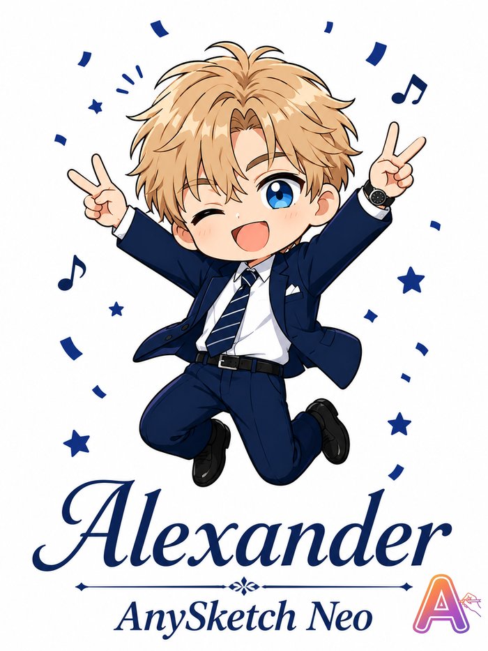 Alexander — official character of AnySketch Neo, artwork 1 of 29