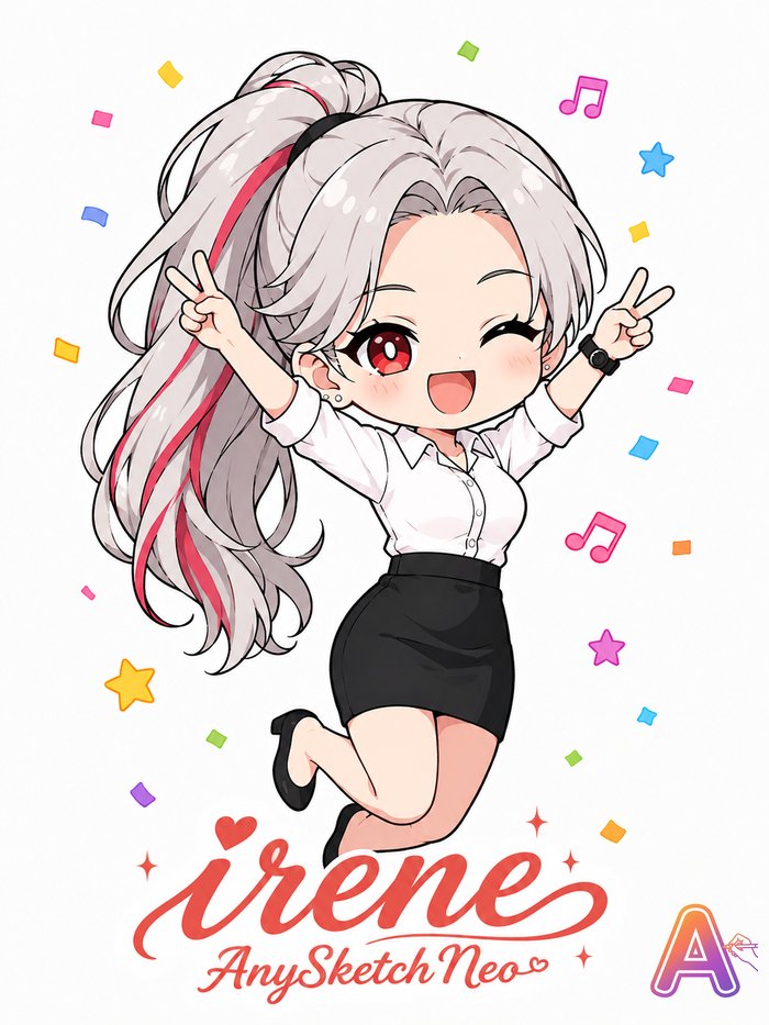 Irene — official character of AnySketch Neo, artwork 1 of 40