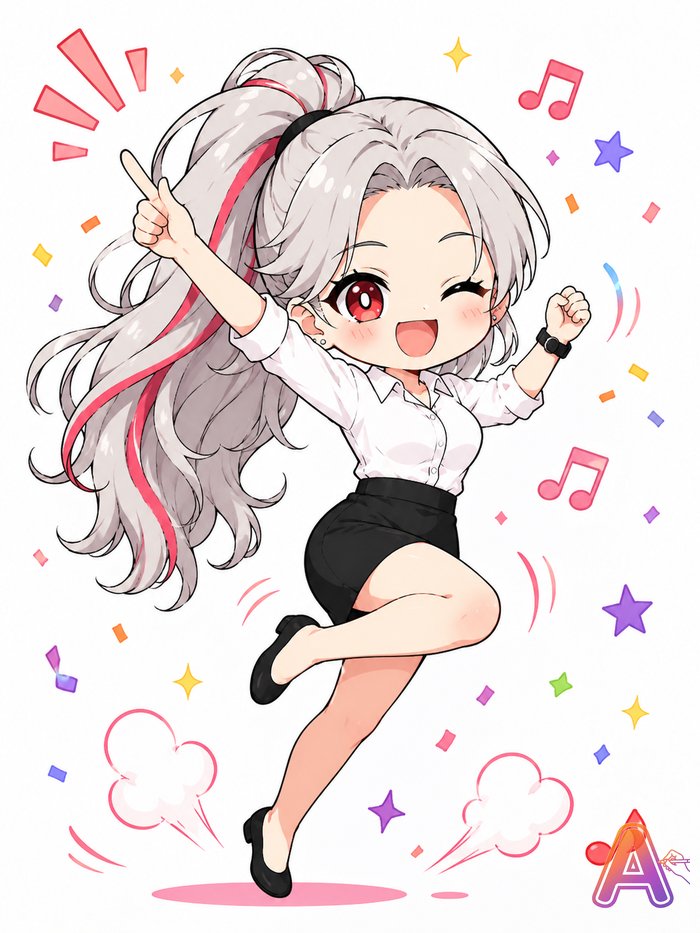 Irene — official character of AnySketch Neo, artwork 39 of 40