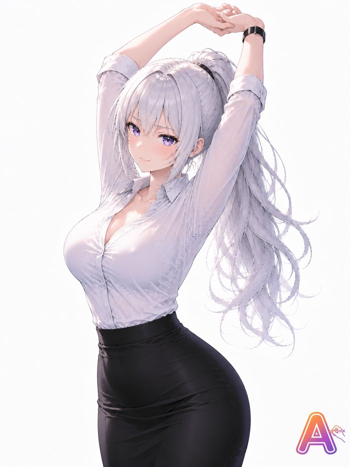 Olivia — official character of AnySketch Neo, artwork 13 of 42