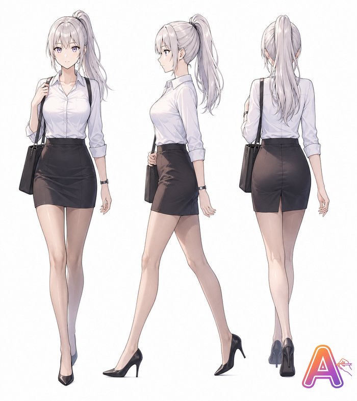 Olivia — official character of AnySketch Neo, artwork 17 of 42