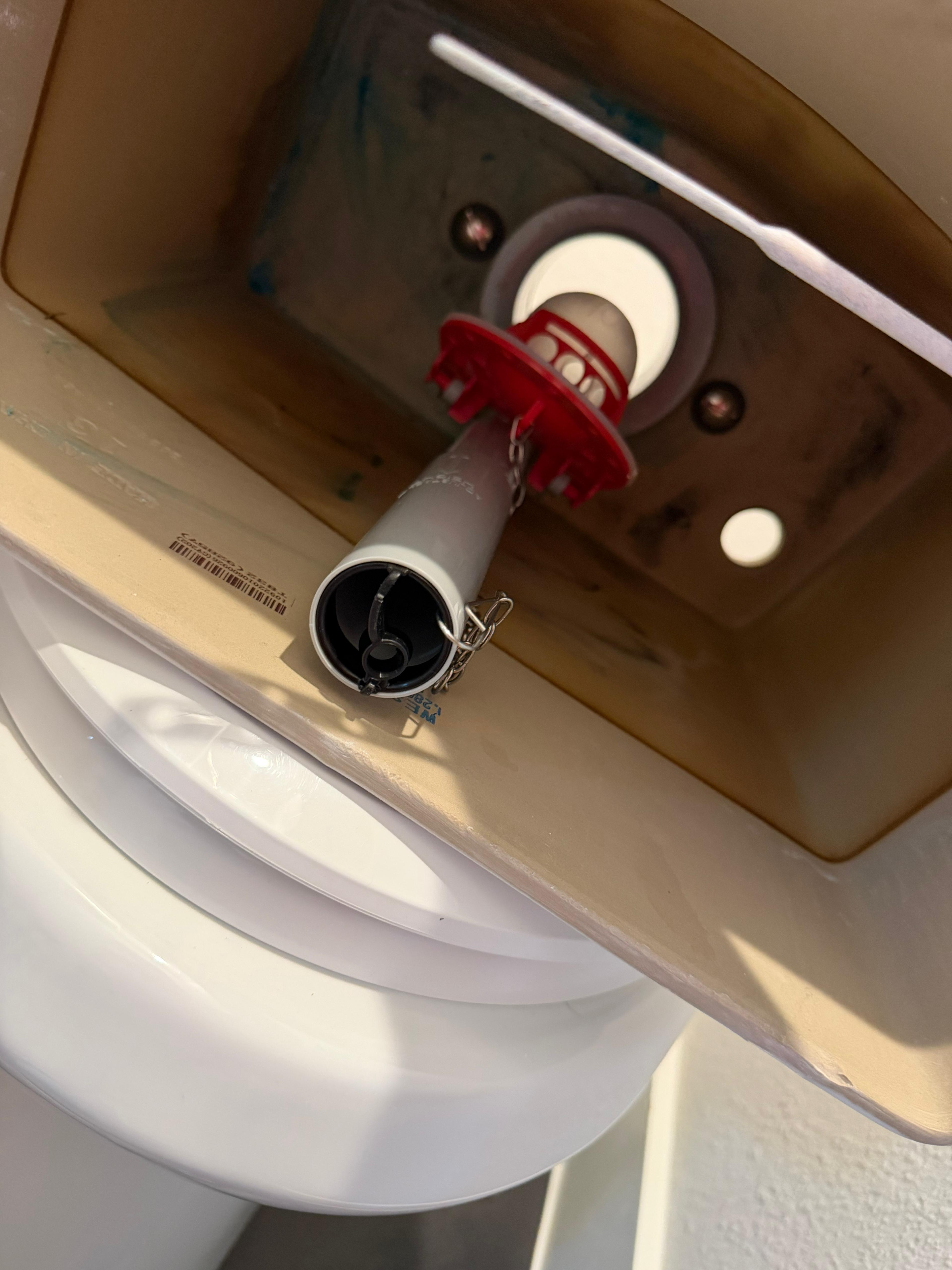 Andy reported that two toilets are making hissing/gurgling noises and losing tank water after flushing, likely due to faulty flappers or fill valves. A complimentary inspection is scheduled between 9:00 a.m. and 11:00 a.m. (30-minute call-ahead) to diagnose the issue, replace defective parts, and test for proper operation.