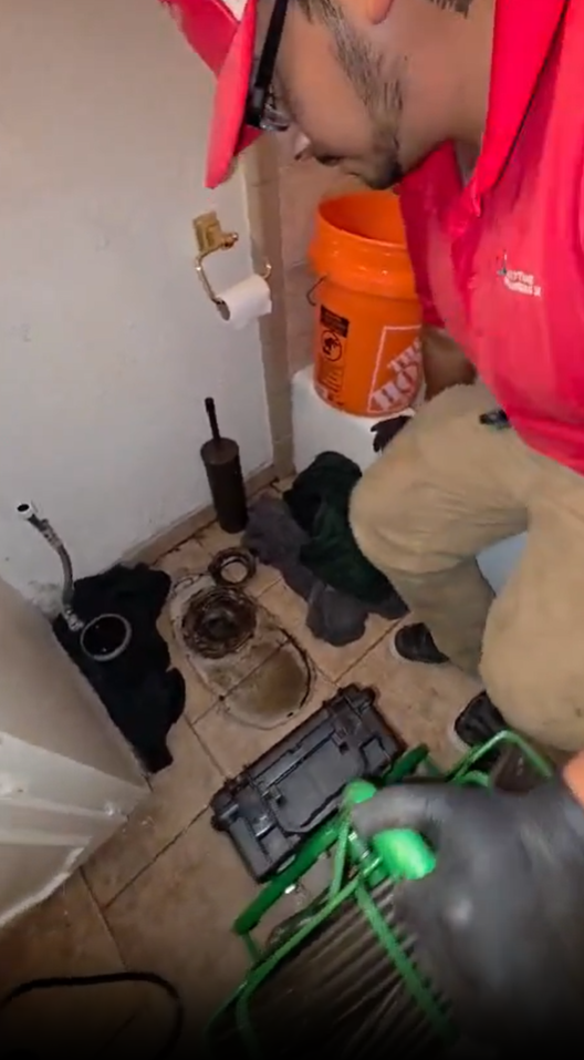 The customer has requested urgent service for a clogged toilet backing up into the bathtub and shower drain, which indicates a blockage extending beyond a single fixture. Because multiple drains are affected simultaneously, the obstruction likely resides in a shared branch line or deeper within the main drainage system. To accommodate the customer's request for immediate assistance, an evening service appointment has been scheduled and accepted.
To address the backup and prevent further wastewater overflow, three immediate service steps have been identified. Technicians will first perform a toilet and branch drain clearing to remove the primary obstruction and restore proper flow. A subsequent drain line inspection will evaluate whether the blockage is confined to this specific bathroom group or located further downstream. If the clog is recurring or a structural defect is suspected, a comprehensive sewer camera inspection will be recommended to check the pipes for tree roots, severe buildup, or structural damage.