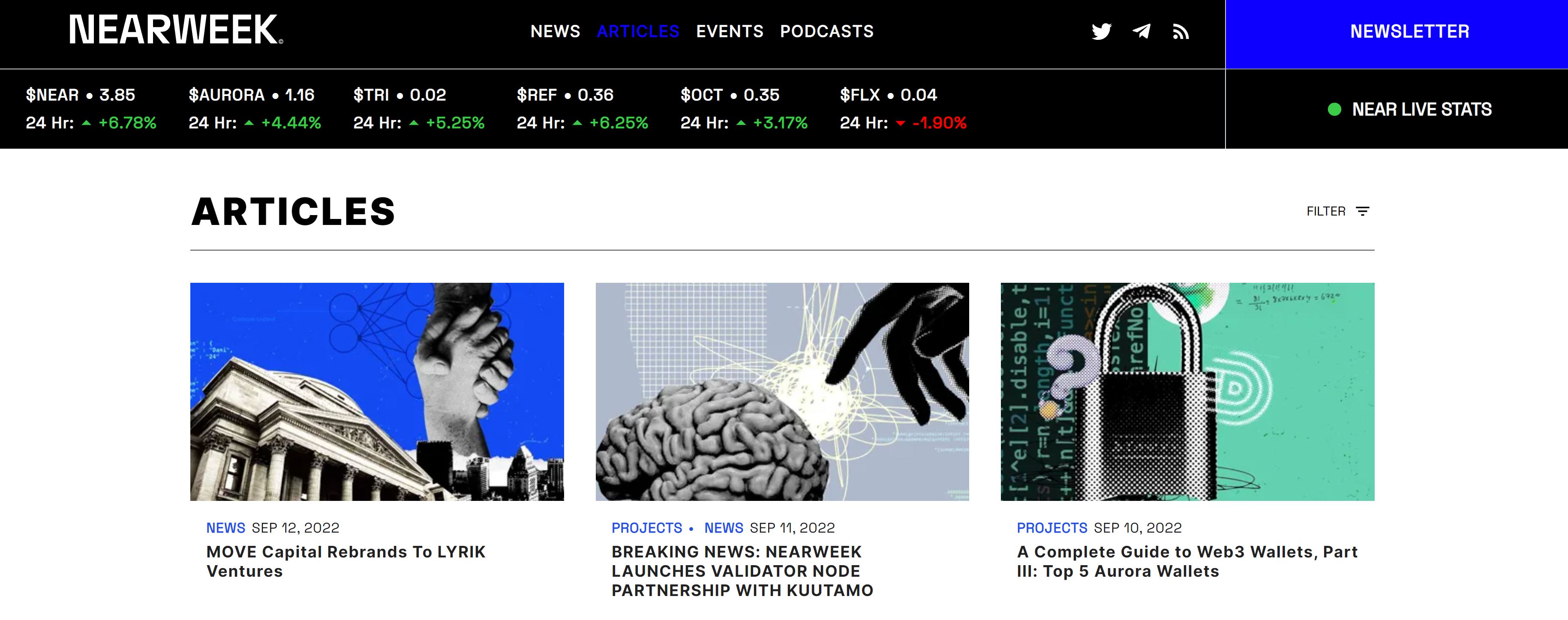 NEARWEEK Home Page.