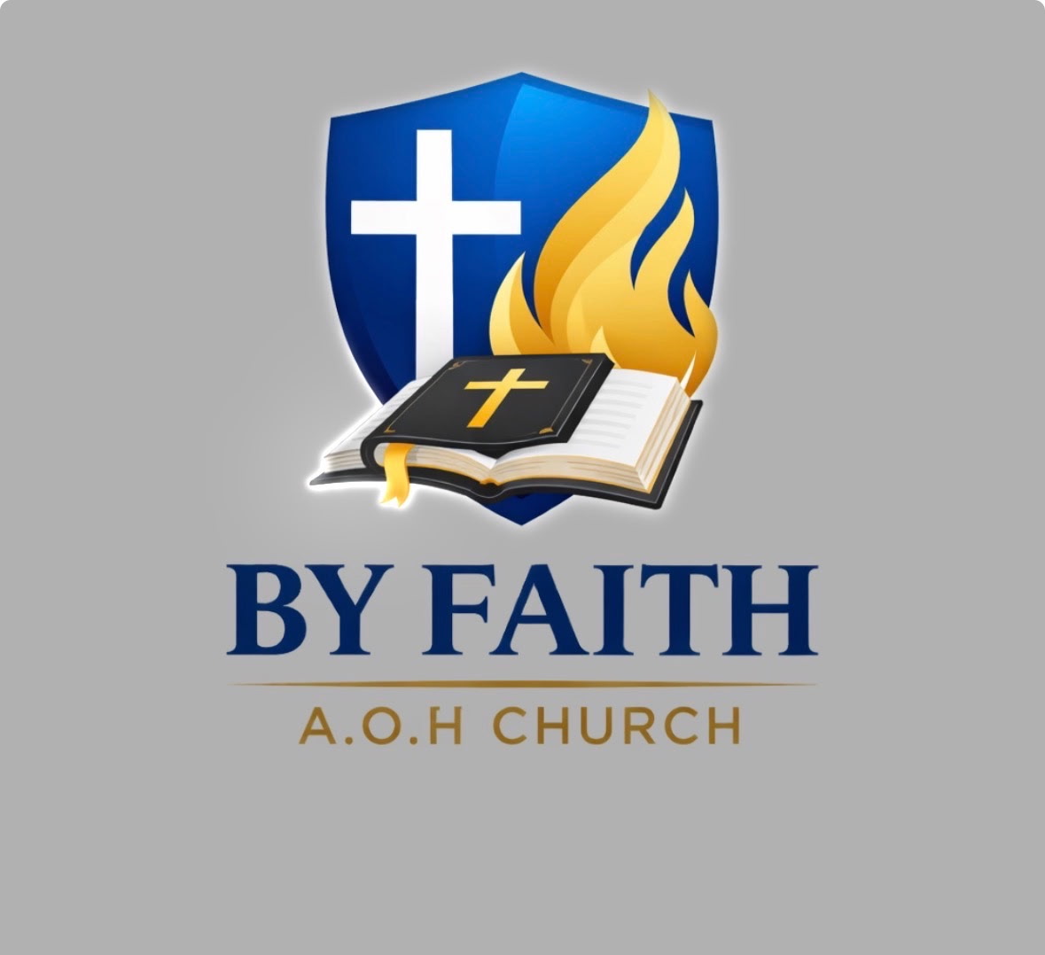 By Faith AOH Church of God logo