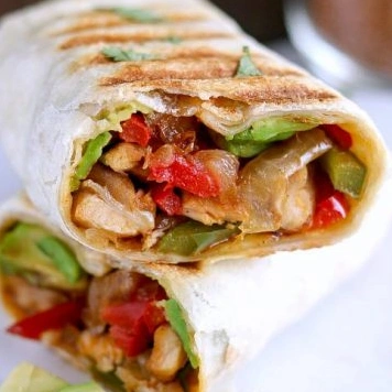 Fajita de Frango na Brasa