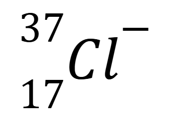 Image of an example of atomic notation