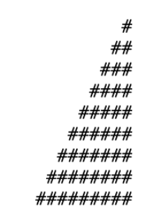 Hint: Use dots to help, then make it whitespace!