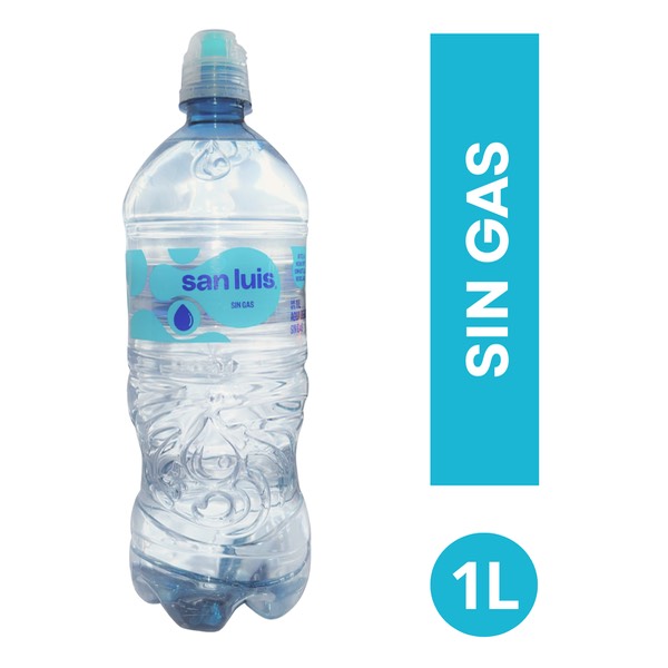 Agua Sin Gas San Luis Botella 1L