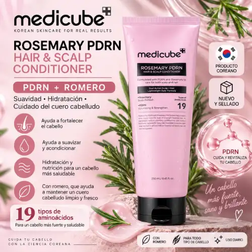 MEDICUBE ROSEMARY PDRN HAIR & SCALP CONDITIONER 250 ml 🌿🇰🇷