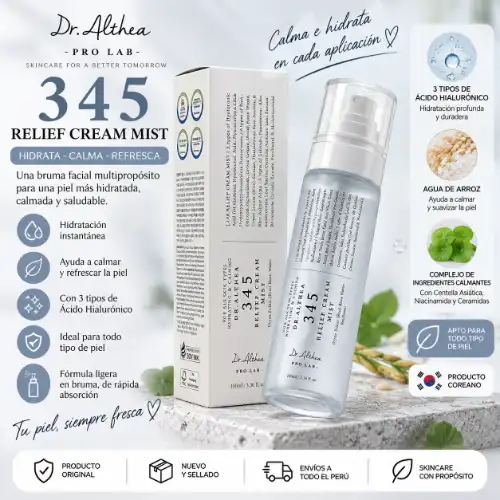 DR. ALTHEA 345 RELIEF CREAM MIST 100 ml 🇰🇷