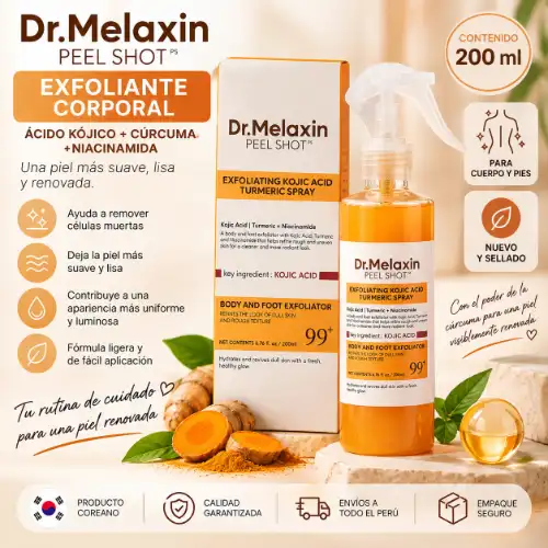 DR. MELAXIN PEEL SHOT – Exfoliante Corporal 200 ml 🇰🇷