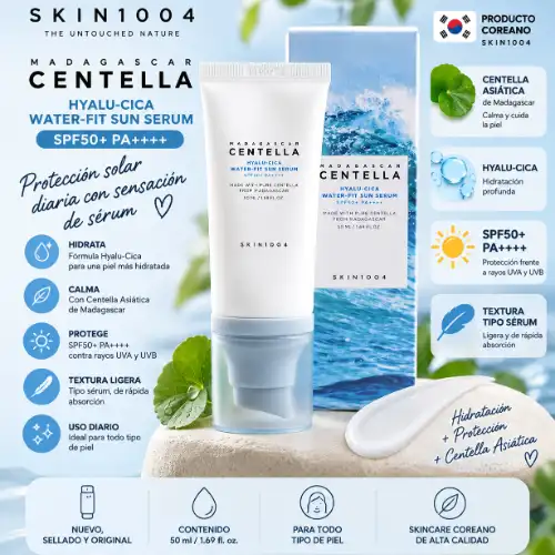 SKIN1004 Madagascar Centella Hyalu-Cica Water-Fit Sun Serum SPF50+ PA++++ 🇰🇷