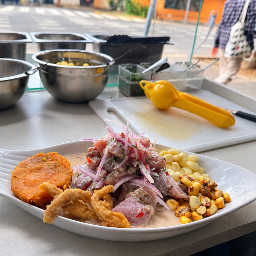 Ceviche de pescado