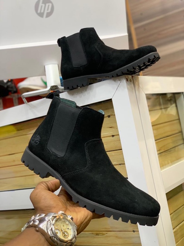 Bottines Chelsea homme  Cuir suédé