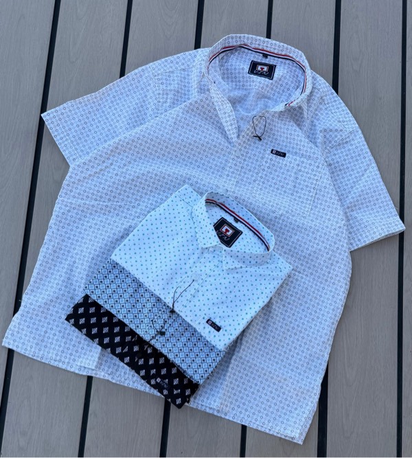 Chemises homme manches courtes