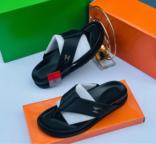 Sandales homme cuir