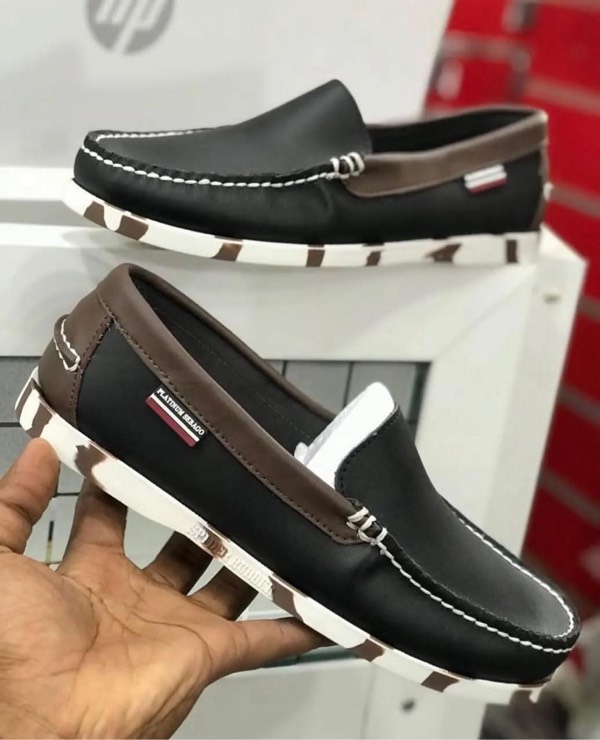 Mocassins homme cuir