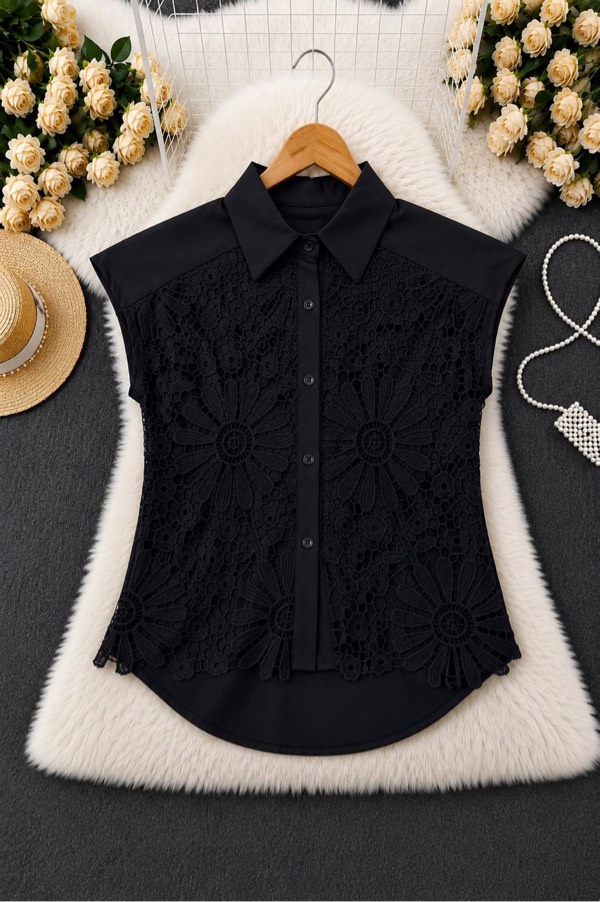 Blouse col chemise