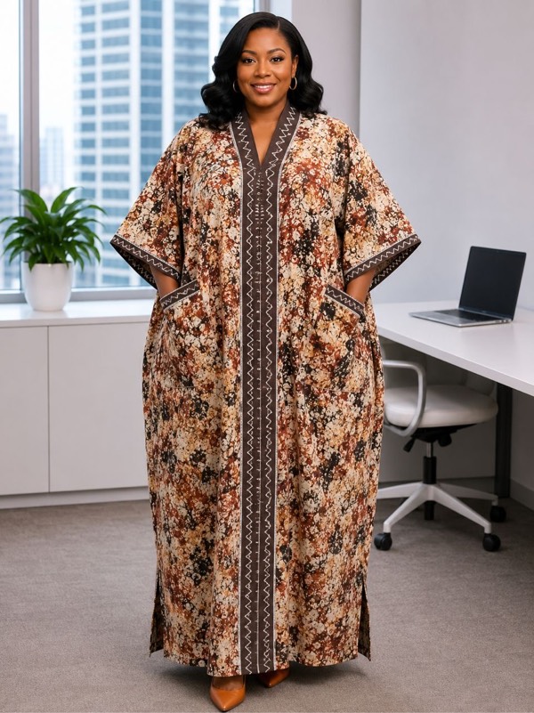 Robe boubou femme
