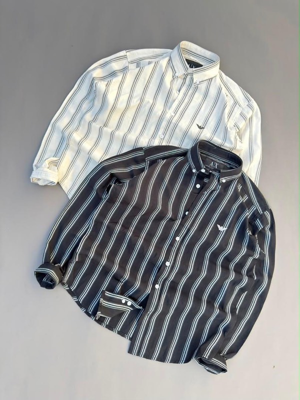 Chemise homme rayée