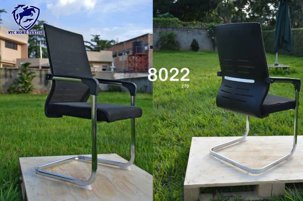 Chaise visiteur chromée
