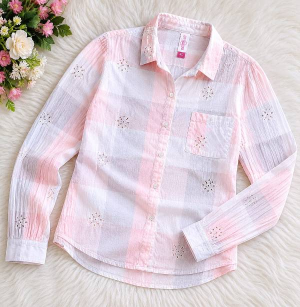 Chemise carreaux (friperie)
