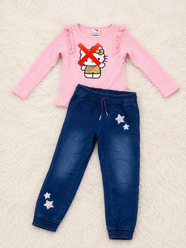 Panton jeans pour fille(friperie)