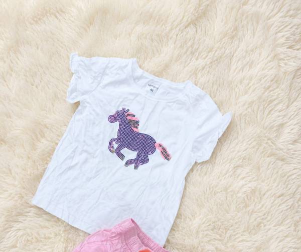 T shirt pour petite fille (friperie)