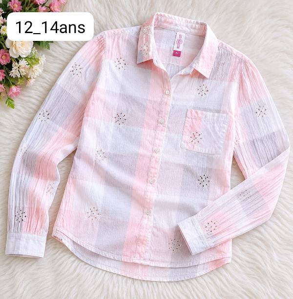 Chemise carreaux (friperie)
