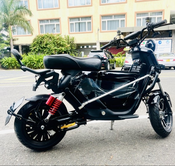 Moto 100% Electrique 80 à 90Km batterie plein.