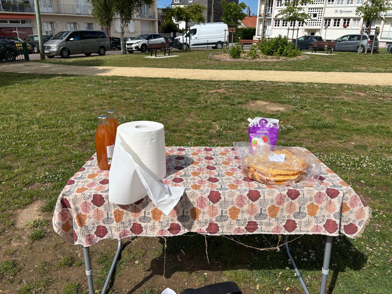 Goûter au square