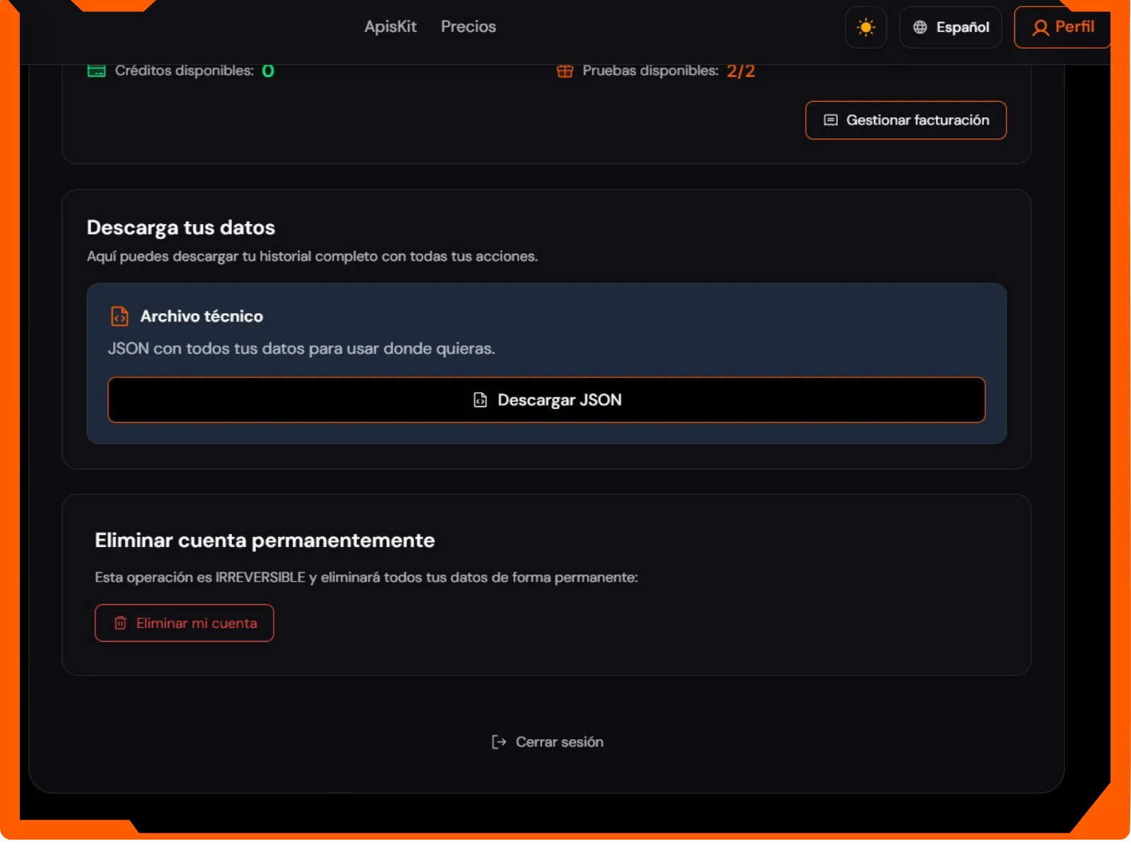 Imagen 2 del proyecto ApisKit: Starter Kit SaaS y módulos reutilizables para Next.js