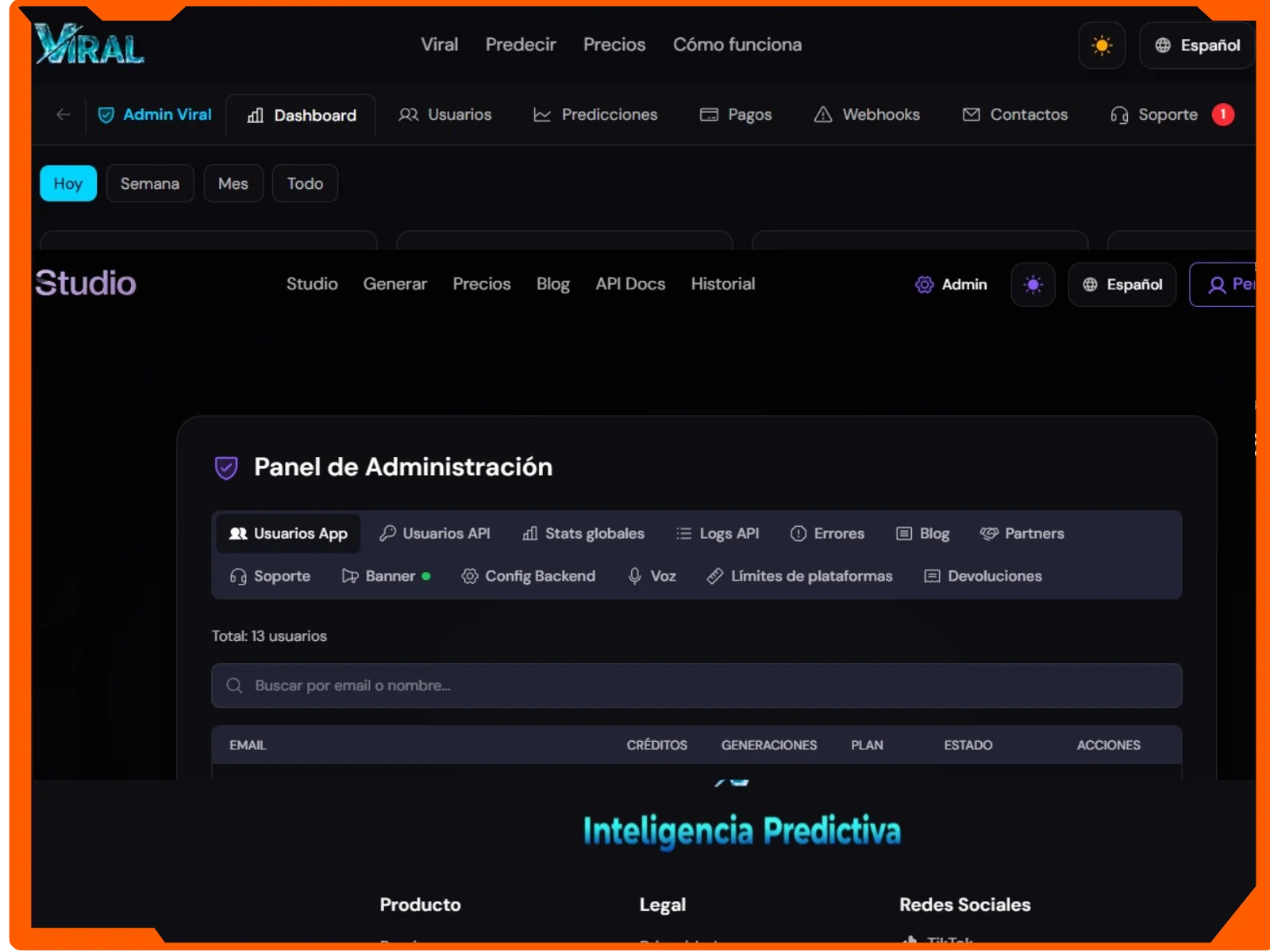 Imagen 4 del proyecto ApisKit: Starter Kit SaaS y módulos reutilizables para Next.js