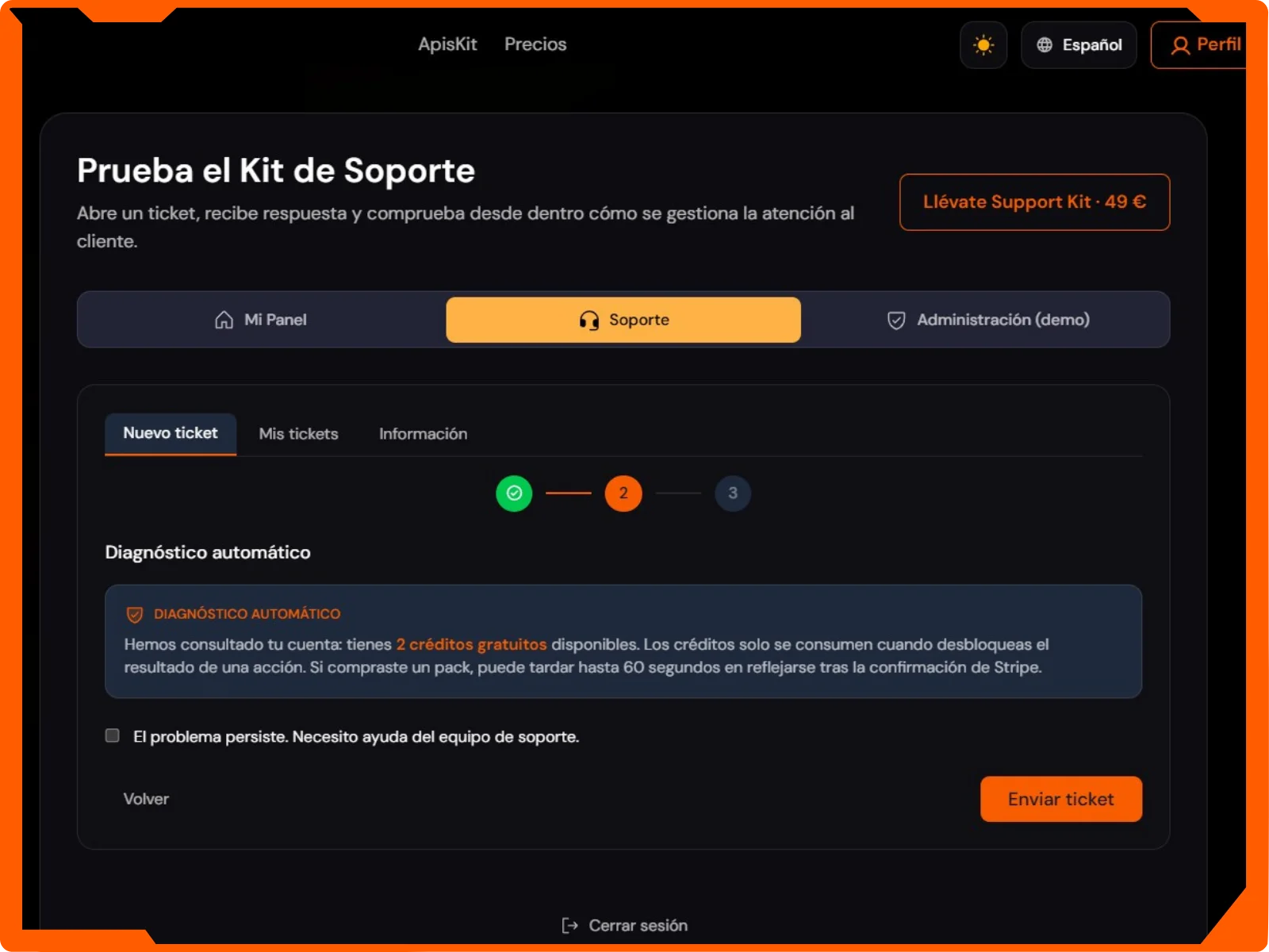 Imagen 11 del proyecto ApisKit: Starter Kit SaaS y módulos reutilizables para Next.js