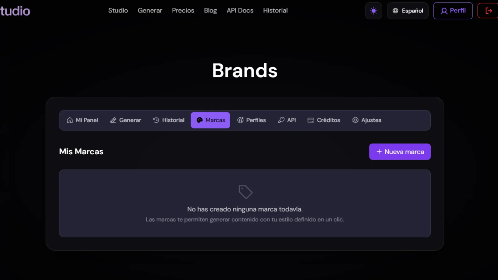Imagen 6 del proyecto ApisDom Studio: Plataforma SaaS con Next.js 16, FastAPI y Claude Sonnet