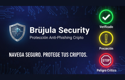 Imagen del proyecto Brújula Security - Extensión Anti-Phishing Cripto