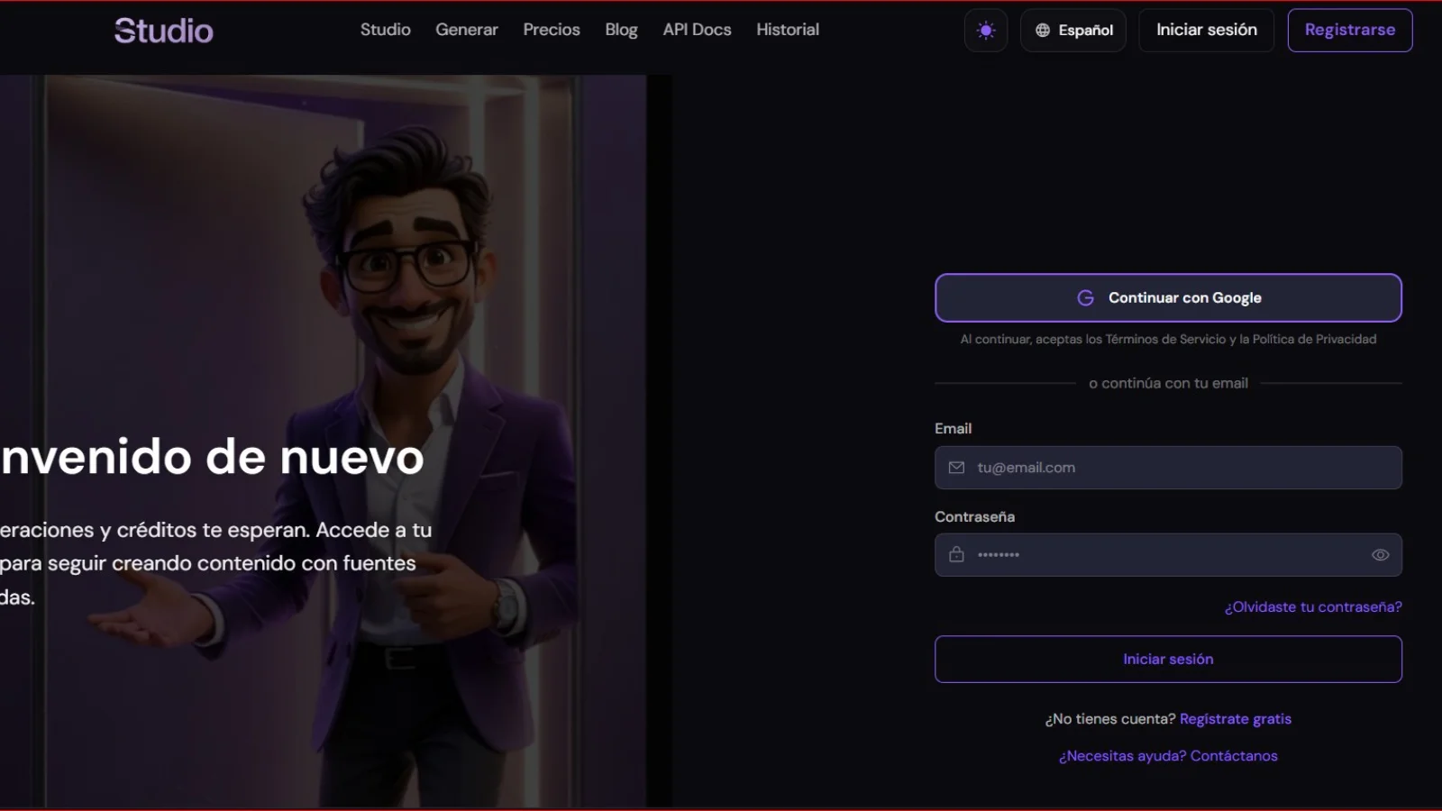 Imagen del proyecto ApisDom Studio: Plataforma SaaS con Next.js 16, FastAPI y Claude Sonnet 