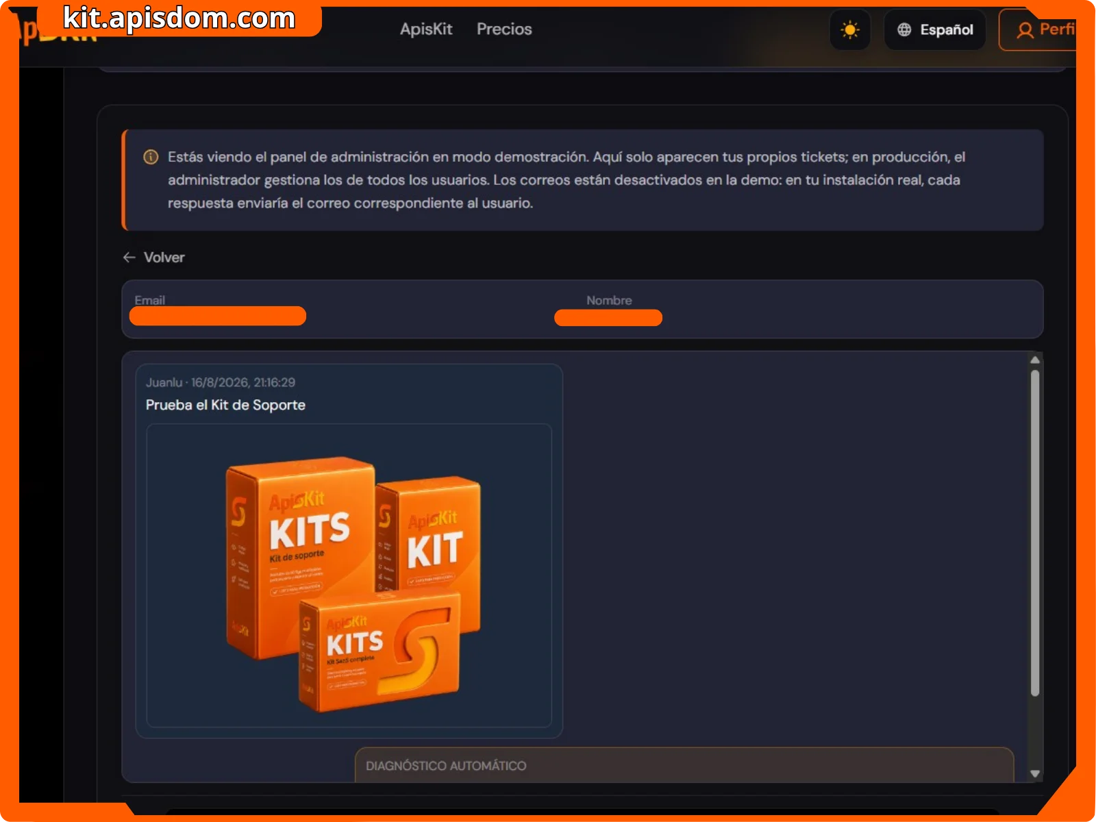 Imagen principal de ApisKit: Starter Kit SaaS y módulos reutilizables para Next.js