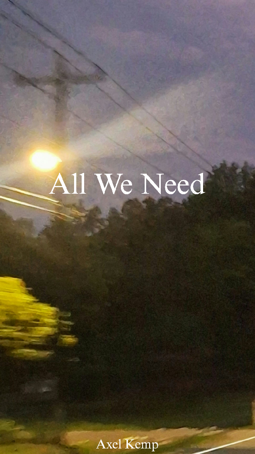 All We Need - Long Poem