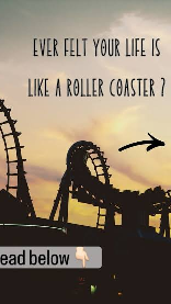 A rollercoaster of thoughts
