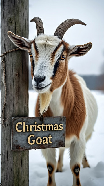 Christmas Goat