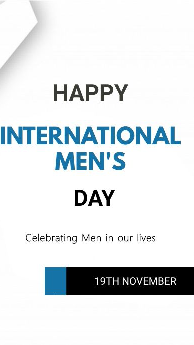 International Men's day -💙