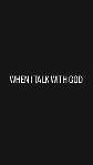 My Convo With God