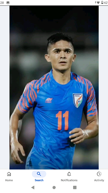 Story on Sunil Chhetri