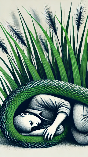 The Snake Under the Green Grass is "Me"