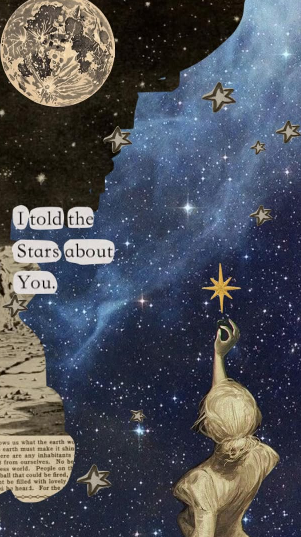 Told you to the stars in the sky