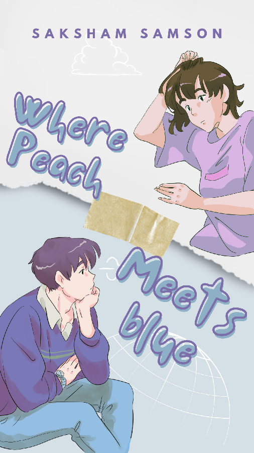 Where Peach Meets Blue