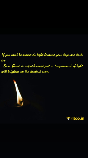 be the light